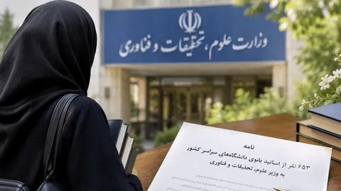 ۶۵۳ استاد بانو به وزیر علوم: چارچوب‌های روشن پوشش در محیط‌های علمی را ابلاغ کنید
