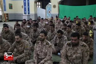 مراسم ضیافت افطاری سربازان سپاه انصار الحسین (ع) همدان