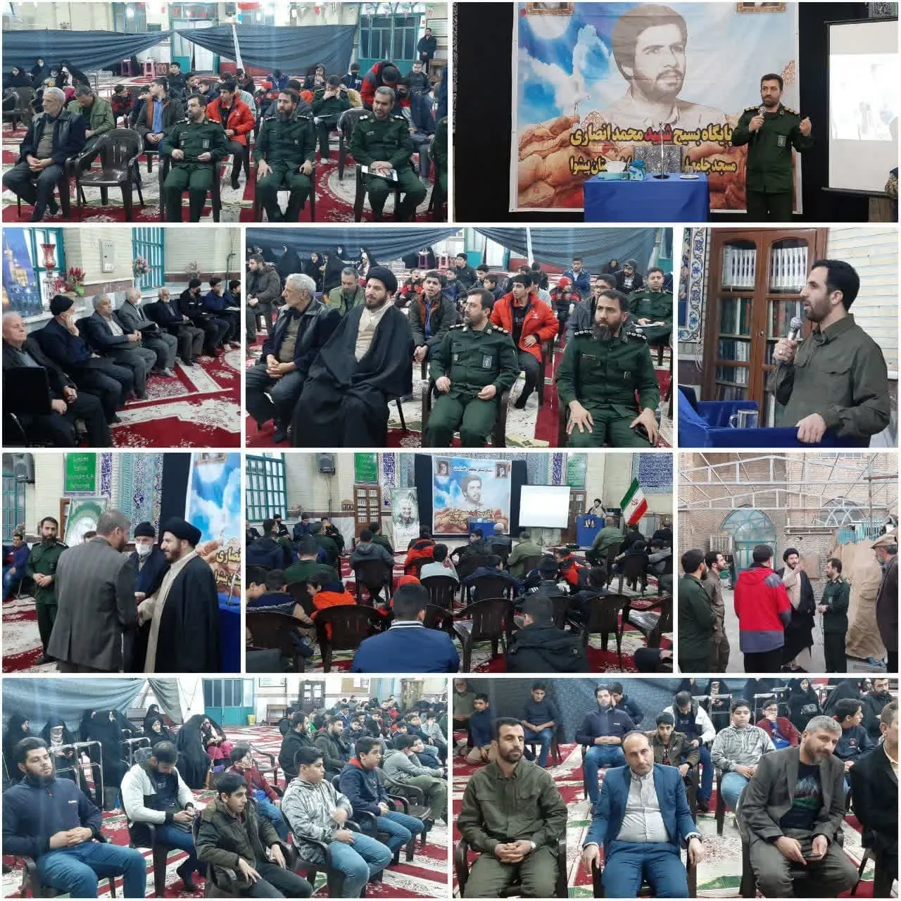نشست صمیمی فرمانده سپاه پیشوا با بسیجیان 