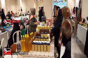دومین نمایشگاه بهاره به همت گروه جهادی شهدای رسانه ملایر برپا شد