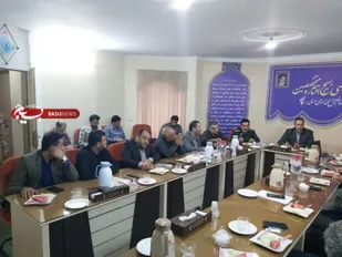 برگزاری جلسه هیات اندیشه ورز سازمان بسیج مهندسین عمران ومعماری استان سمنان با حضور دکتر قنادزاده
