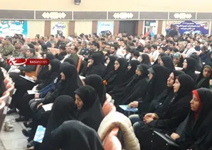 گردهمایی بسیجیان کوی های سازمانی آجا برگزار شد