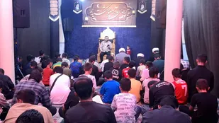 تجلی معنویت در دل ایذه؛ برگزاری مراسم عزاداری ایام فاطمیه ویژه نوجوانان