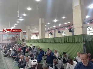 حضور پایوران، بسیجیان و نیروهای وظیفه در دعای پر فیض عرفه