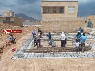 ساخت مسکن برای محرومان به همت گروه&zwnj; جهادی شهید رنجبر دهاقان