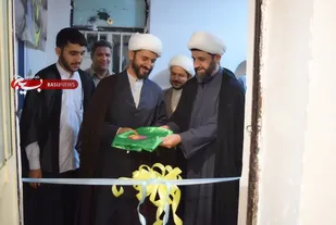 بازدید جانشین سازمان بسیج طلاب کشور از حوزه علمیه سفیران اندیمشک و افتتاح مقر جدید پایگاه