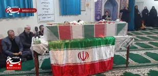 استقبال از شهید گمنام در بنیاد شهید و امور ایثارگران شهرستان شاهرود+ تصاویر