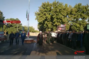 صبحگاه مشترک در سپاه ناحیه تویسرکان