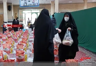 توزیع گوشت قربانی بین خانواده&zwnj;های آسیب&zwnj;دیده از کرونا در همدان