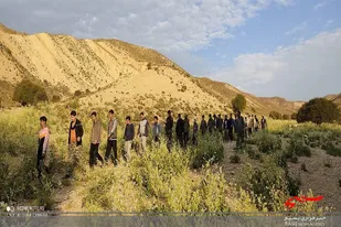 اردوی صحرایی در منطقه امزا در شهرستان سرخه برگزار شد.
