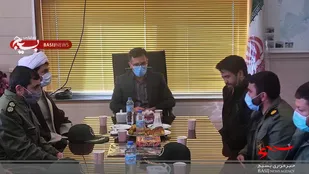 دیدار سبزپوشان سپاه با فرماندار جدید چادگان