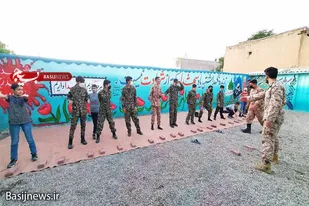 رزمایش الی بیت المقدس حوزه شهید مبارکی همدان