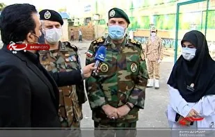 ساخت داروخانه موقت کرونایی در کنار داروخانه ۲۹ فروردین