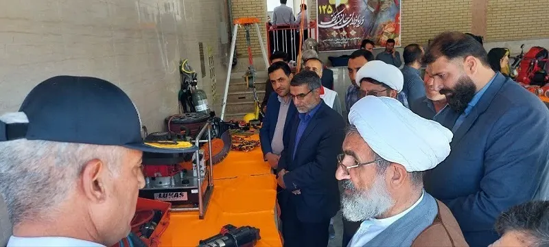 مراسم  گرامیداشت  روز اتش نشانی و ایمنی