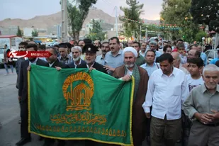 حضور کاروان زیر سایه خورشید در شاهرود