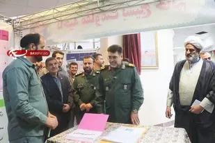 افتتاح نمایشگاه جوانی جمعیت با حضور فرمانده سپاه الغدیر استان یزد