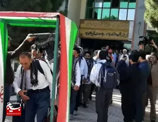 اعزام ۱۵۰ مددجوی اداره زندان تربت&zwnj;حیدریه در قالب کاروان پیاده به مشهد مقدس