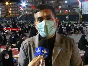 شهرستان سمنان حال و هوای کربلایی به خود گرفت