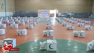 توزیع ۲ هزار ۵۰۰ بسته معیشتی بین نیازمندان میامی
