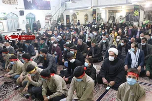 مراسم یادواره ۲۹ شهید والامقام منطقه فندرسک جنوبی در روستای دارکلاته رامیان