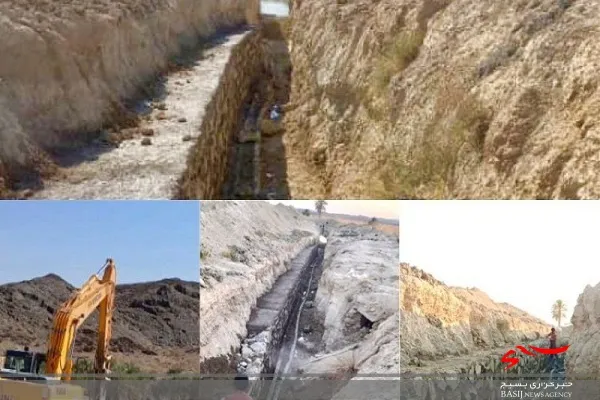 مرمت و بازسازی ١١رشته قنات در شهرستان سیب و سوران
