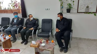 برگزاری جلسه تعاملی حوزه بسیج محلات نجف اشرف با کلانتری رویان