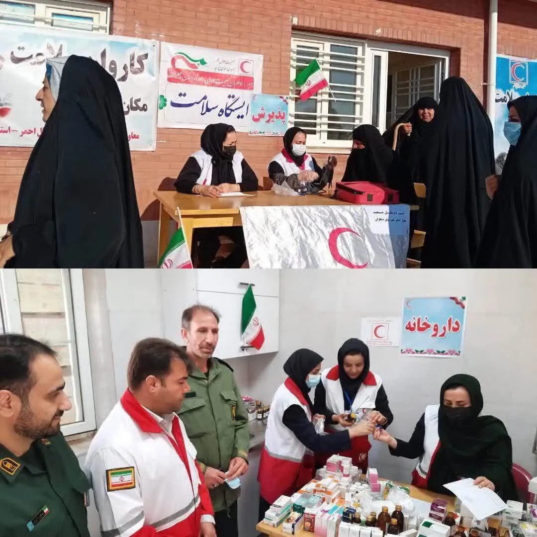 اعـزام پنجمین کـاروان سلامـت به مناطـق کم برخـوردار شهرستان دهلـران