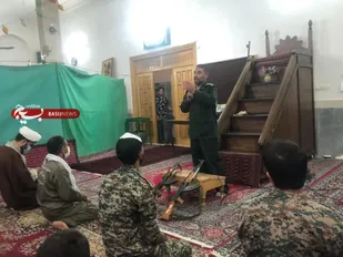 فراخوان گروهانی بسیجیان در بیارجمند