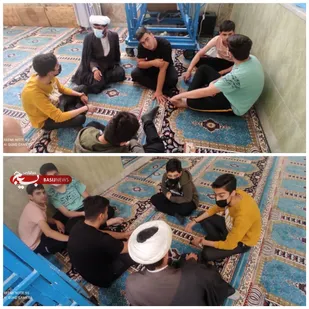 حلقه صالحین نوجوانان پایگاه مقاومت بسیج امام حسن مجتبی(ع)