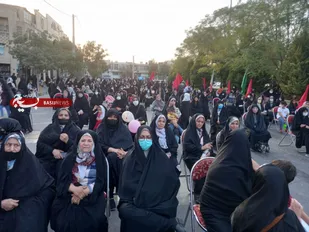 نمایش اقتدار دختران انقلاب در گرمسار - تیر ماه ۱۴۰۱