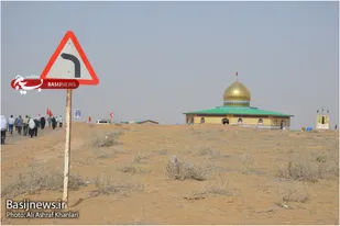 گرامیداشت 180 شهید تیپ سیدالشهدا(ع) در یادمان فکه