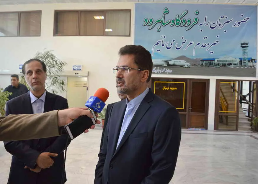 تحقق شعار دولت اعتدال و رونق اقتصادی استان در گرو ایجاد مرز هوایی شاهرود