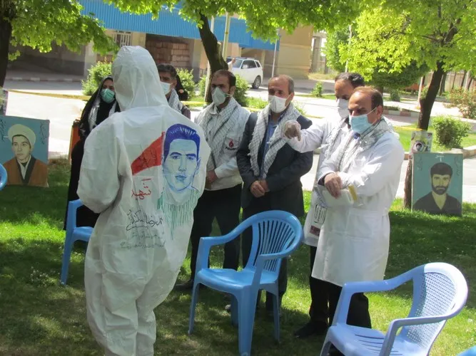 چهره نگاری شهدای عملیات آزادسازی خرمشهر در فارسان