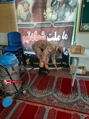 پیچش شمیم رمضان در حسینیه سپاه ناحیه خدابنده+تصاویر