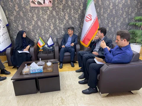 دیدار مدیرکل کتابخانه‌های عمومی آذربایجان‌ غربی با مدیرکل سازمان مدیریت و برنامه‌ریزی استان
