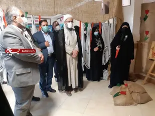برگزاری نمایشگاه مدرسه انقلاب در مدارس نمونه بسیج زنجان+تصاویر