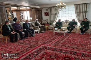 دیدار فرمانده سپاه انصار الحسین (ع) همدان با جهادگران پیشکسوت ملایر