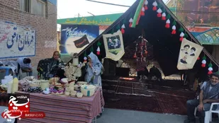 برپایی نمایشگاه اقتصاد مقاومتی در جیرفت