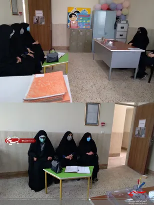 بازدید مسئولین بسیج دانش آموزی حوزه کوثر از مدارس طرح امیدان و شهید بهنام محمدی