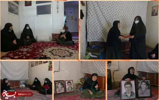 تجلیل بسیج جامعه زنان سپاه فتح استان از خانواده شهدا