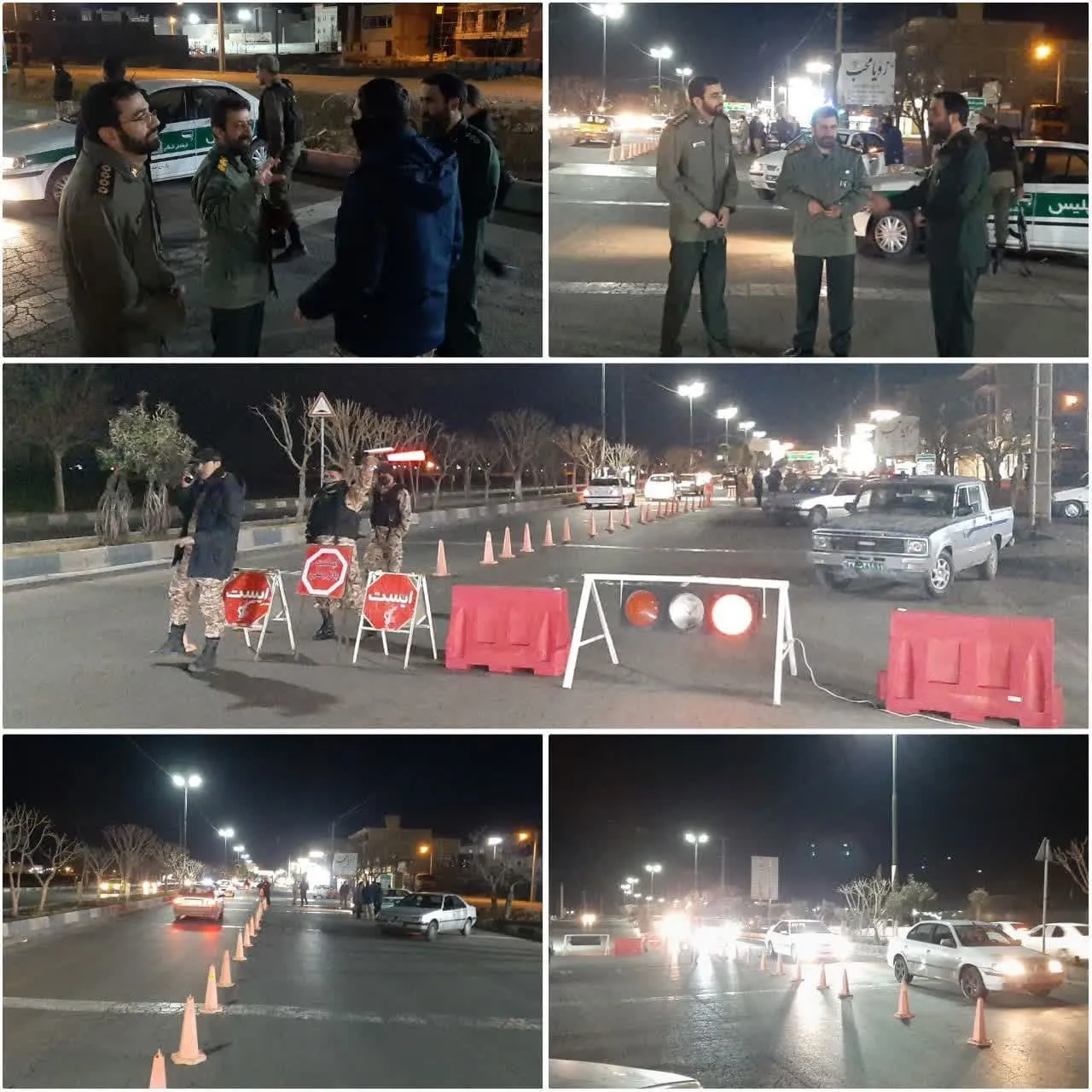 اقتدار بسیجیان پیشوا در شب سالگرد پیروزی انقلاب اسلامی