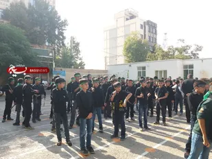 برگزاری مراسم عزاداری واحد پوینده شاهد شاهرود