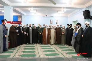دیدار اعضای ستاد برگزاری کنگره شهدای روحانی شمال کشور با آیت الله محمدی لائینی