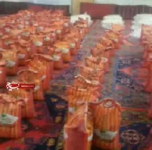 بسته های حمایتی در روستای ویست خوانسار تهیه و&zwnj;توزیع شد