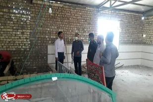 سرکشی مسئول بسیج سازندگی سپاه فامنین از روستای پاوان