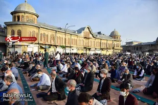 اقامه نماز عید سعید فطر در دارالمومنین همدان