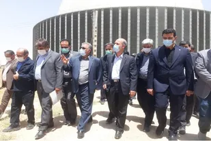 وزیر نیرو از پروژه&zwnj;های نیروگاه شهید مفتح بازدید کرد