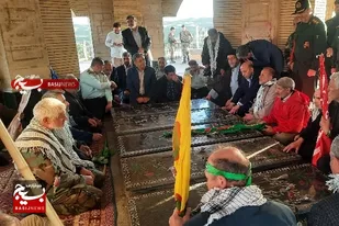 کاروان پیاده زیارتی امام خمینی(ره) وارد میانه شد