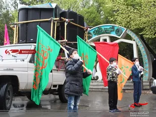 كاروان شادي شعبانيه در گلپایگان برپا شد