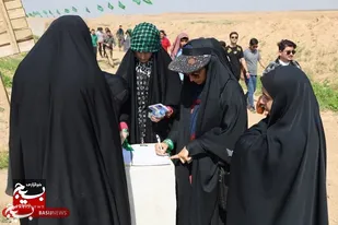 بازدید دانشجویان از محل عروج نابغه جنگ